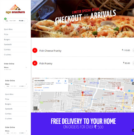 SGS Snackers — Smart Dine-in & Digital Menu System