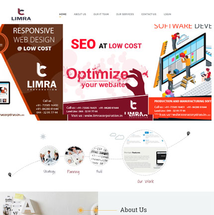 Limra Corporation — IT Services & SEO Platform